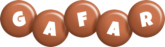 Gafar candy-brown logo