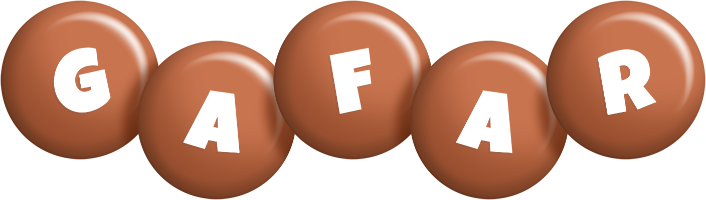 Gafar candy-brown logo