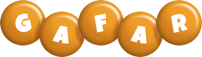 Gafar candy-orange logo