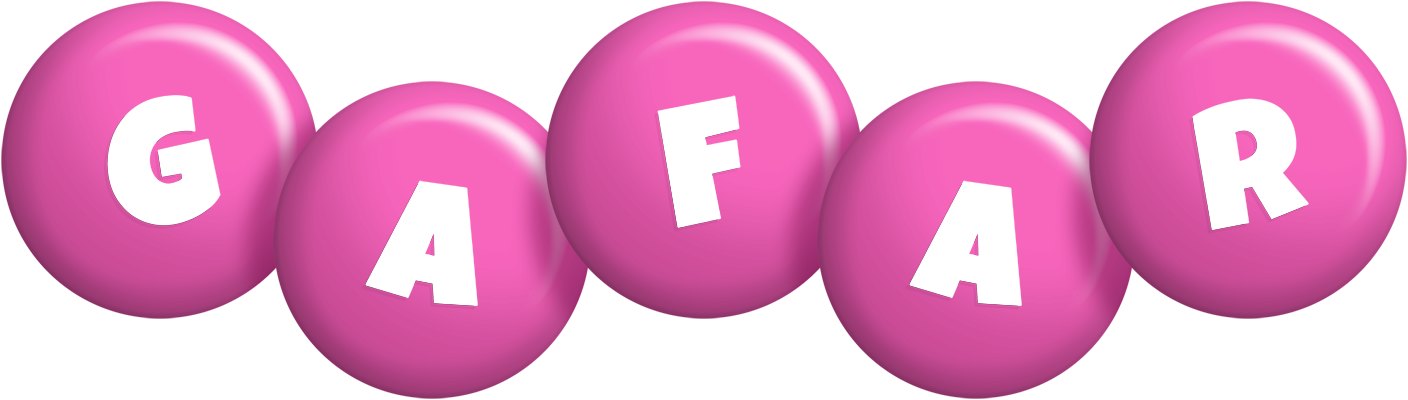 Gafar candy-pink logo