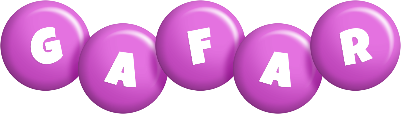 Gafar candy-purple logo