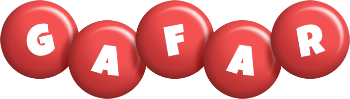 Gafar candy-red logo