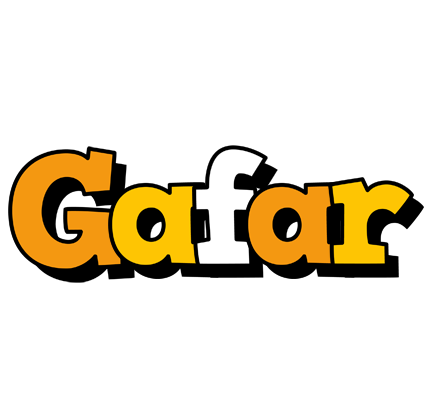 Gafar cartoon logo