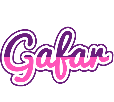 Gafar cheerful logo