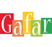 Gafar colors logo