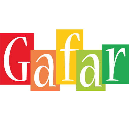 Gafar colors logo