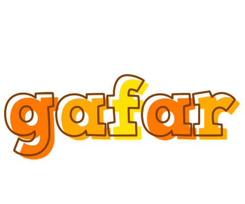 Gafar desert logo