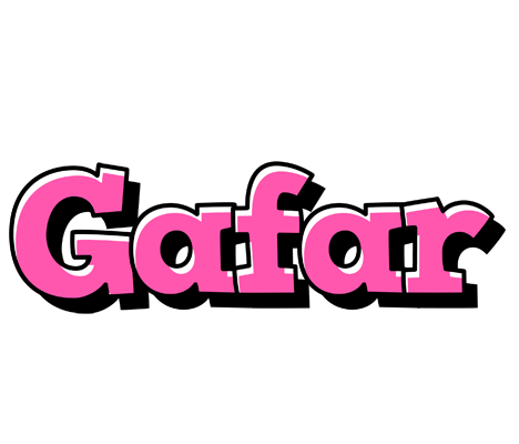 Gafar girlish logo