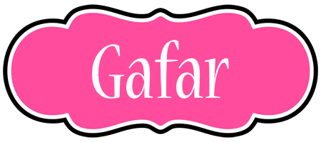 Gafar invitation logo