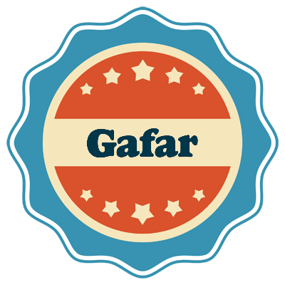 Gafar labels logo