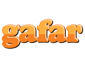 Gafar orange logo