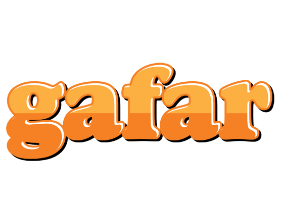 Gafar orange logo