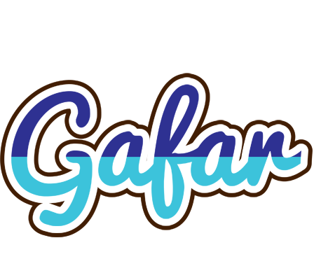 Gafar raining logo