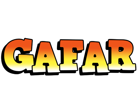 Gafar sunset logo