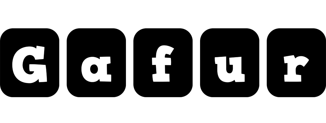 Gafur box logo