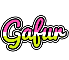 Gafur candies logo