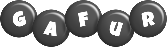 Gafur candy-black logo