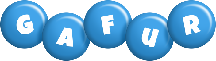 Gafur candy-blue logo