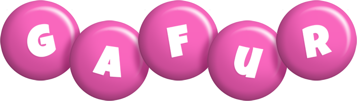 Gafur candy-pink logo