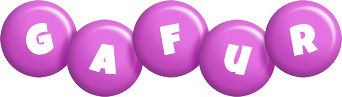 Gafur candy-purple logo