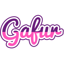 Gafur cheerful logo