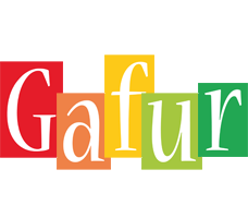 Gafur colors logo