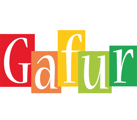 Gafur colors logo