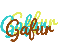 Gafur cupcake logo