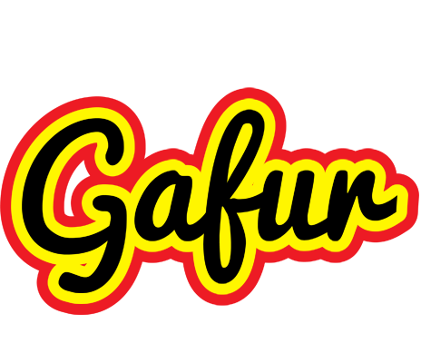 Gafur flaming logo