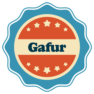 Gafur labels logo
