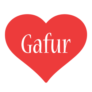 Gafur love logo