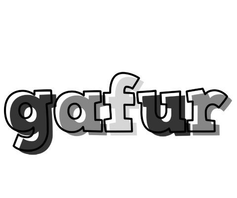 Gafur night logo