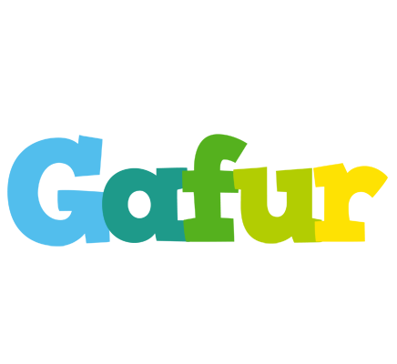 Gafur rainbows logo
