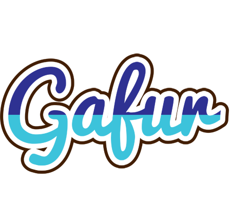 Gafur raining logo