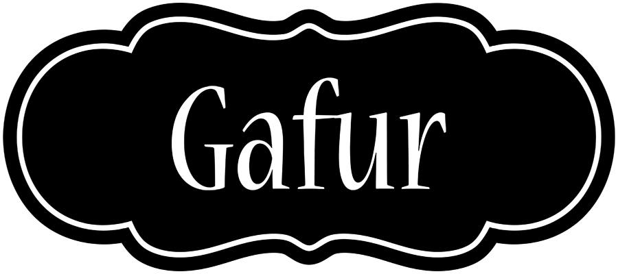 Gafur welcome logo