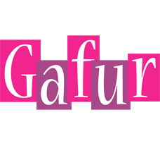 Gafur whine logo