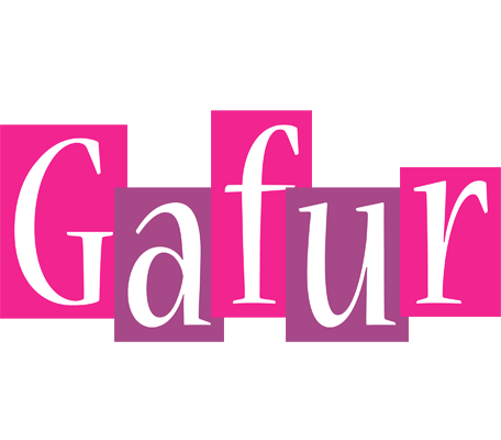 Gafur whine logo