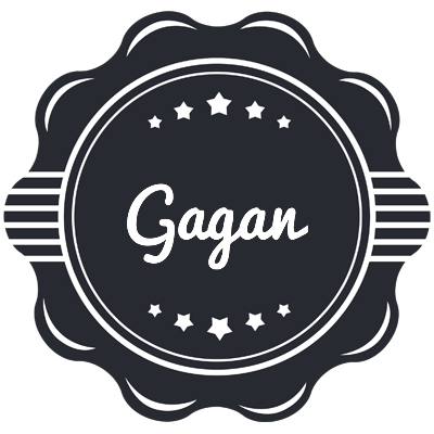 Gagan badge logo