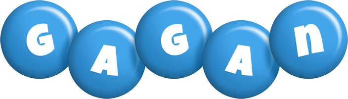 Gagan candy-blue logo