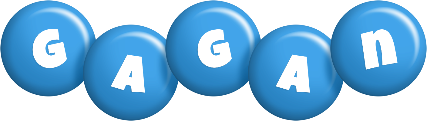 Gagan candy-blue logo