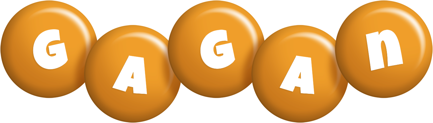 Gagan candy-orange logo