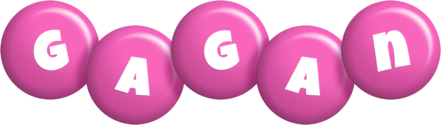 Gagan candy-pink logo