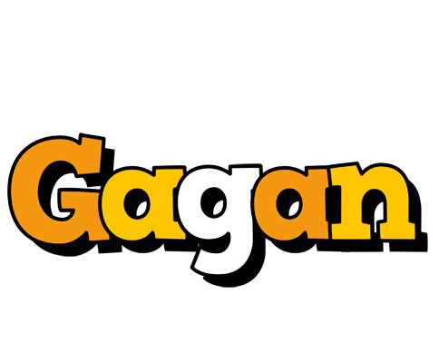 Gagan cartoon logo
