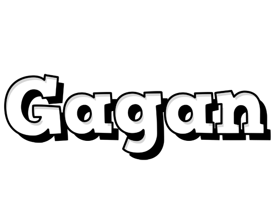 Gagan snowing logo