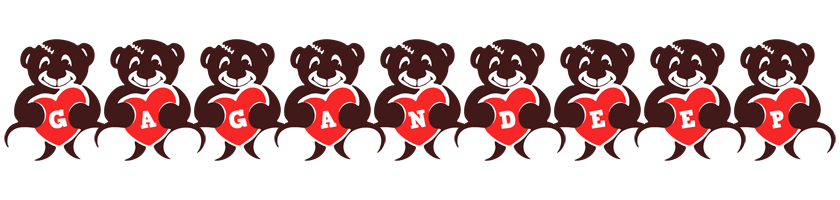 Gagandeep bear logo