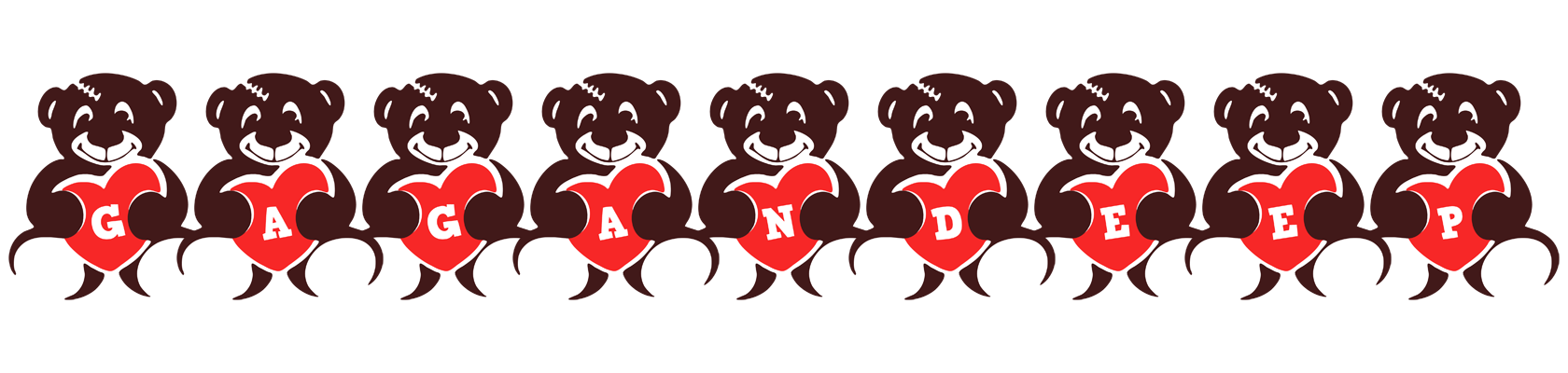Gagandeep bear logo