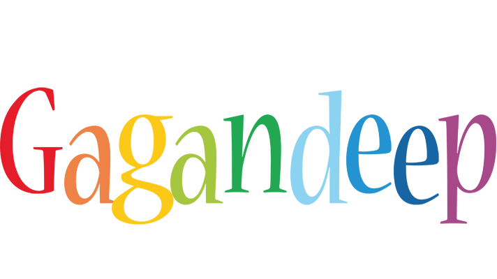 Gagandeep birthday logo