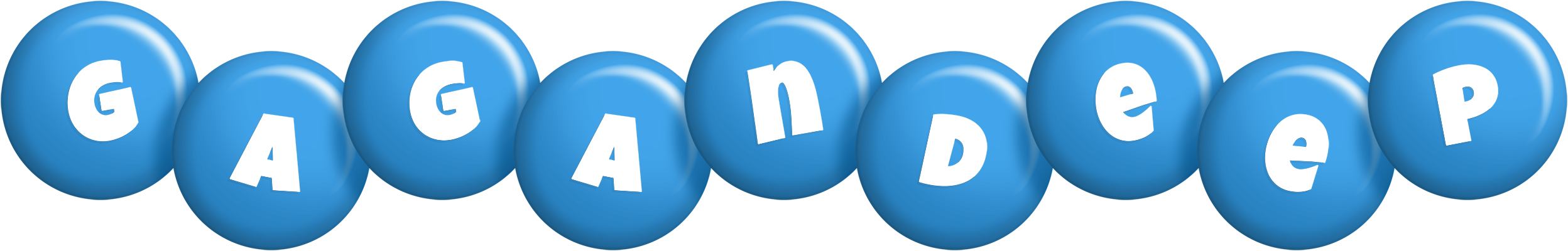 Gagandeep candy-blue logo