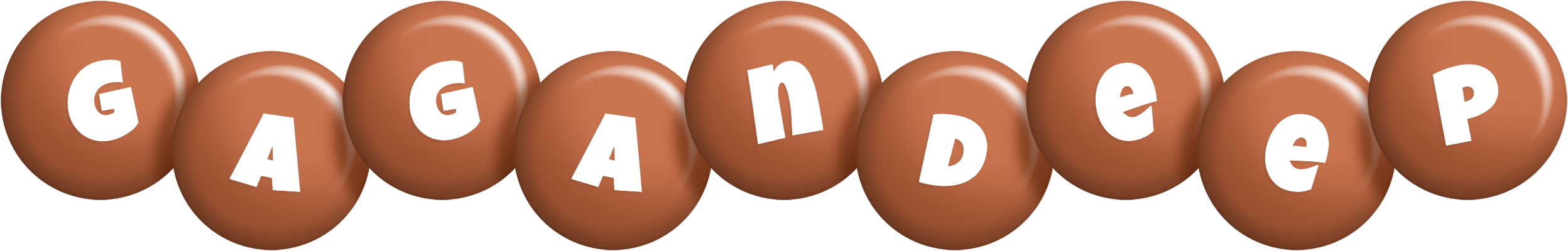 Gagandeep candy-brown logo