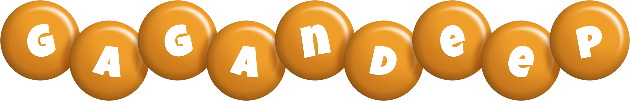 Gagandeep candy-orange logo